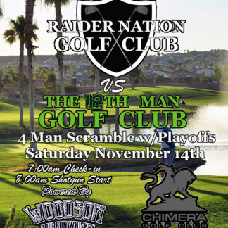 Saturday November 14th, 2026 Chimera Golf Club in Henderson Nevada